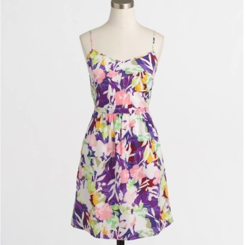 NWOT J Crew Factory Printed Seaside Cami Dress